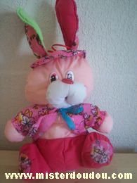 Doudou Lapin Mgm Rose 