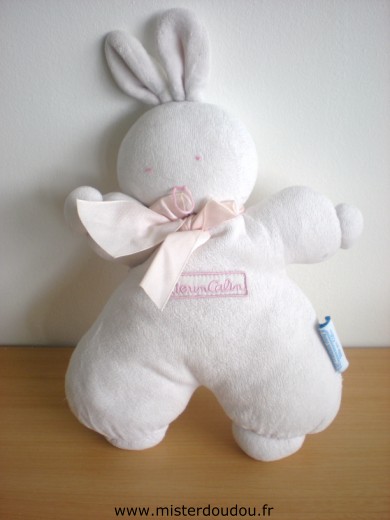 Doudou Lapin Moulin roty Rose pale vite un calin 
