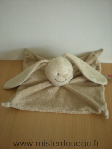 Doudou Lapin Nicotoy Beige 