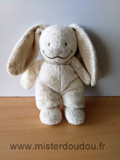 Doudou Lapin Nicotoy Beige 