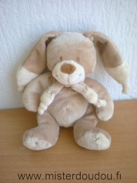 Doudou Lapin Nicotoy Beige écru 