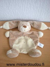 Doudou Lapin Nicotoy Beige ecru 