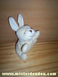 Doudou Lapin Nicotoy Ecru 