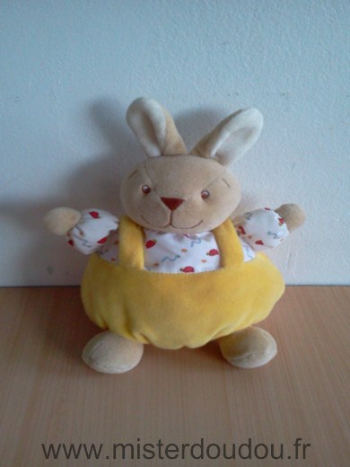 Doudou Lapin Noukie s Jaune 