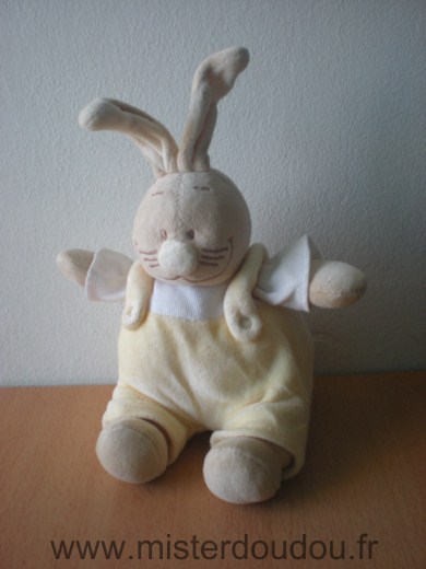 Doudou Lapin Noukie s Jaune 