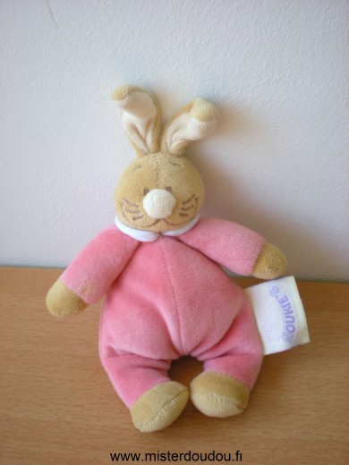 Doudou Lapin Noukie s Rose 