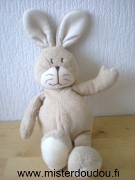 Doudou Lapin Nounours Beige 