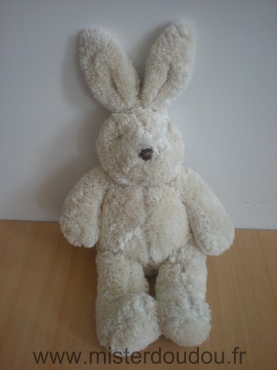 Doudou Lapin Nounours Beige 