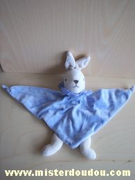 Doudou Lapin Nounours Bleu lavande 