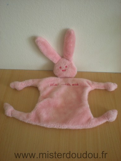 Doudou Lapin Peas Rose '