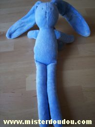 Doudou Lapin Petit bateau Bleu 