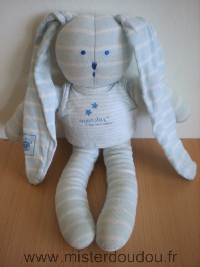 Doudou Lapin Petit bateau Ra 