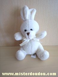 Doudou Lapin Pms Blanc 