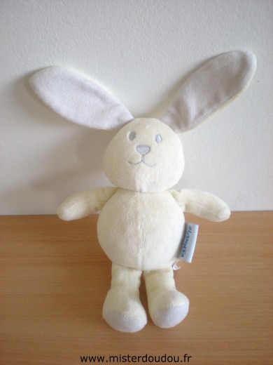 Doudou Lapin Pommette Jaune 