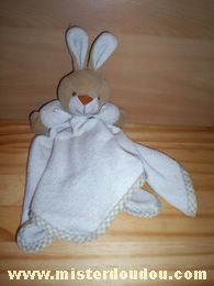 Doudou Lapin Simpson trading Beige Bouloché