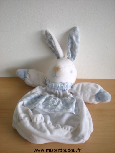 Doudou Lapin Tartine et chocolat Balcn bleu range pyjama 