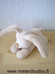 Doudou Lapin Tex Beige 