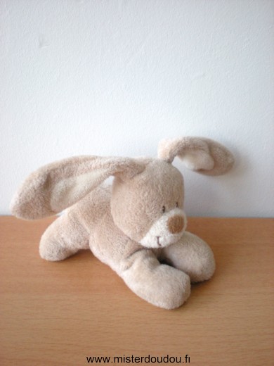 Doudou Lapin Tex Beige 