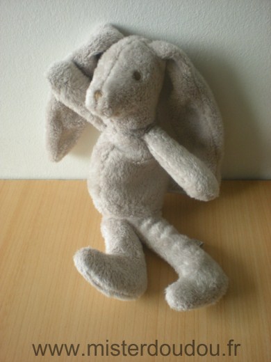 Doudou Lapin Theophile et patachou Beige 