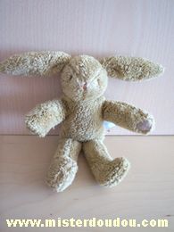 Doudou Lapin Trousselier Beige Scratch sur les pattes de devant