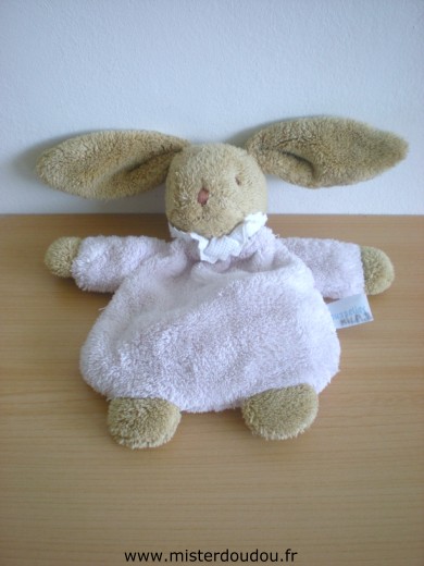 Doudou Lapin Trousselier Rose 