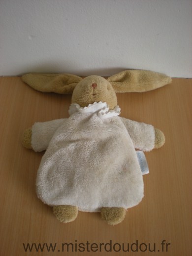 Doudou Lapin Trousselier Rose beige 