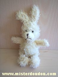 Doudou Lapin Yves rocher Jaune 