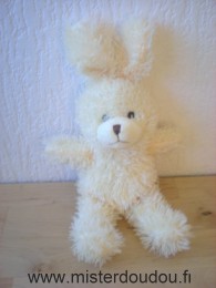 Doudou Lapin Yves rocher Jaune 