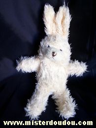 Doudou Lapin Yves rocher Jaune 