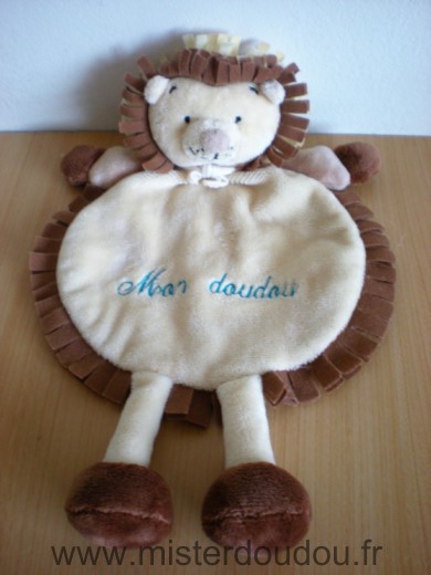 Doudou Lion Catimini Beige marron mon doudou 