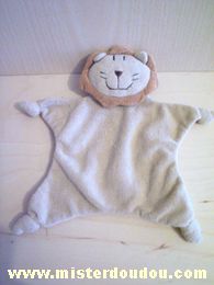 Doudou Lion Charly et compagnie Marron 