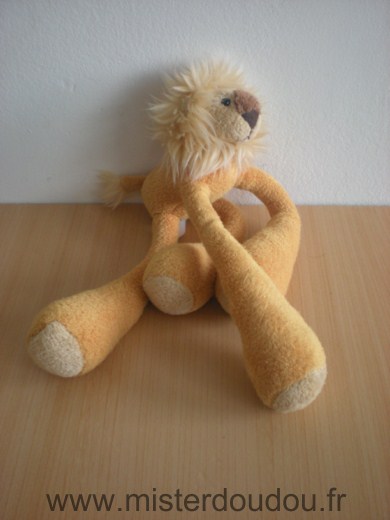 Doudou Lion Cmp Moutarde 