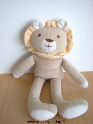 Doudou Lion Corolle Beige 