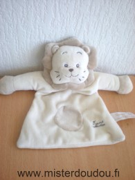 Doudou Lion Tiamo Beige marron 