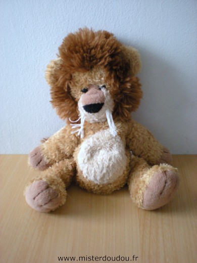 Doudou Lion Trudi Marron 