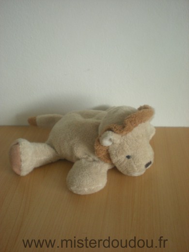 Doudou Lion 0 Beige 