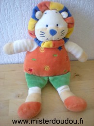 Doudou Lion - marque non connue - Multicolore Très bon état général sauf la queue qui est en très mauvaise état