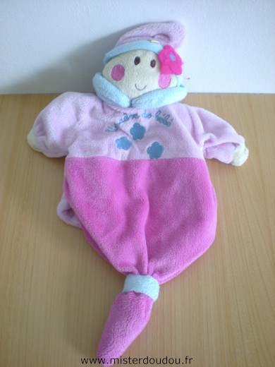 Doudou Lutin Cmp Mauve rose un rêve de bébé 