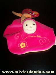 Doudou Lutin Cmp Rose fushia 