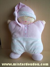 Doudou Lutin Corolle Rose blanc Corolle 1997