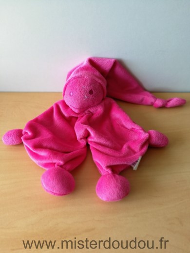 Doudou Lutin Domiva Rose fushia 