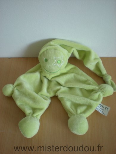 Doudou Lutin Domiva Vert 