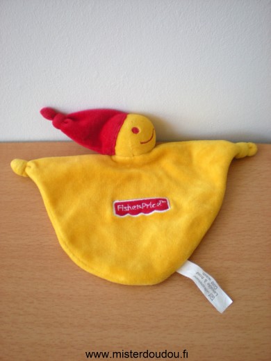 Doudou Lutin Fisher-price Jaune rouge 