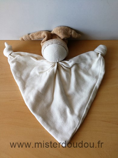 Doudou Lutin Keptin Beige ecru 