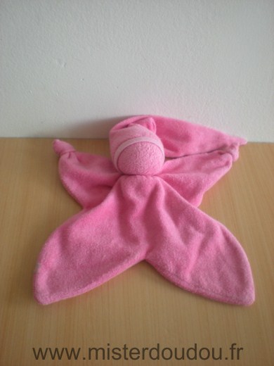 Doudou Lutin Peppa Rose En tissus eponge