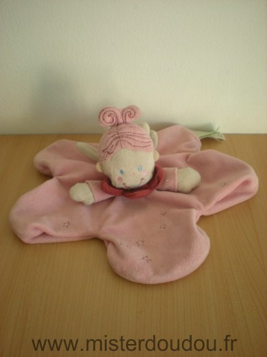 Doudou Lutin Prémaman Rose 