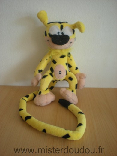 Doudou Marsupilami Marsupilami Jaune  noir 