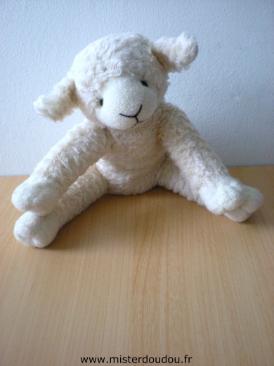 Doudou Mouton 0 Ecru 