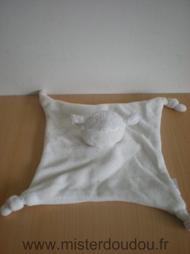 Doudou Mouton Absorba Blanc 