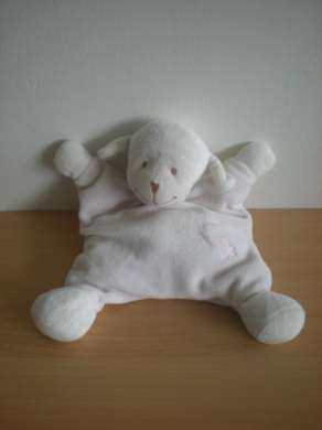 Doudou Mouton Bout chou Rose 